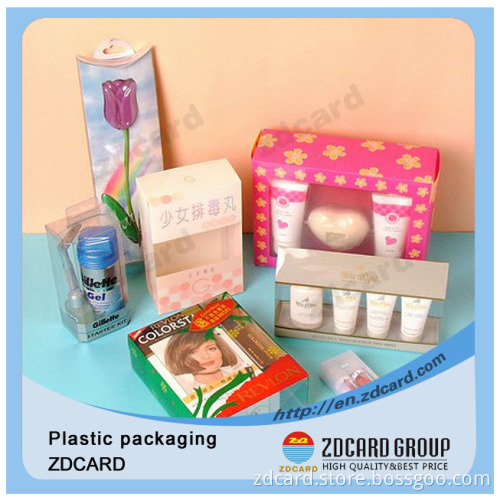 2014 New Design Plastic PVC Cosmetic Packaging